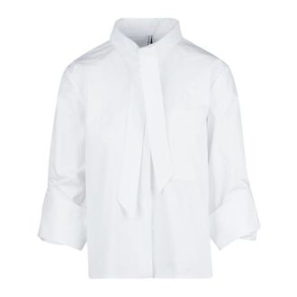 Liviana Conti Shirts, female, White, Size: M Delsie Shirt