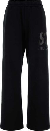 Golden Goose Deluxe Brand Black Cotton Joggers