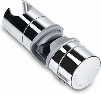 OEM Soffione Doccia Regolabile In Abs Da 18-25 Mm, Ricambio Per Doccetta A Mano, Morsetto Scorrevole, Supporto Cromato