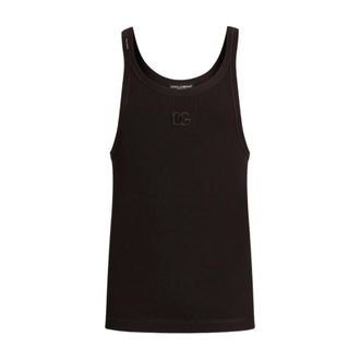 Dolce & Gabbana Hombre, Camisetas, Negro, Talla: L