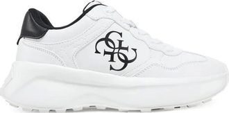 Guess Schoenen, Dames, Wit, 38 EU, Luckei Sneakers