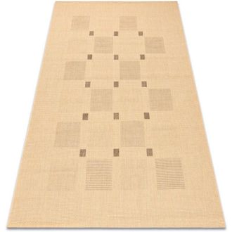 RugsX Rugsx - carpet sisal floorlux 20079 mais / coffee beige 140x200 cm