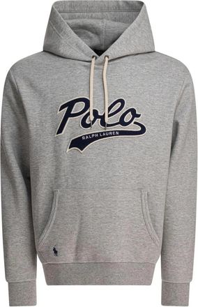 Polo Ralph Lauren Graphic Hoodie - Heren - Hoodies - Grijs - S - Katoen - Hoodies & sweatvesten