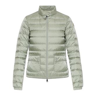 Moncler Dames, Jassen, Groen, Maat: L Leer