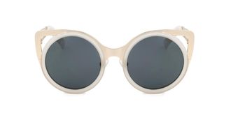 Linda Farrow ERDEM EDM4 C6 Womens Sunglasses Gold Size 49