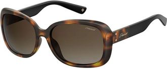 Polaroid PLD 4069/G/S/X Polarized 086/LA Womens Sunglasses Tortoiseshell Size 59