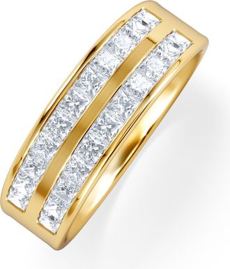 The Diamond Store HOLLY 18K Gold Diamond ETERNITY RING 1.00CT G/VS