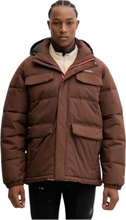Columbia Landroamer Puffer Jas - Heren - Ski Jassen - Bruin - S - Leer - Fitness
