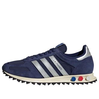 adidas LA Trainer OG Dark Blue Silver Metallic JR7171