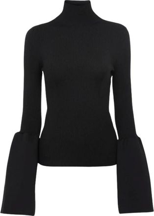 Chlo&eacute; Stijlvolle Dames Gebreide Truien - Dames - Coltruien - Zwart - M - Truien & Vesten