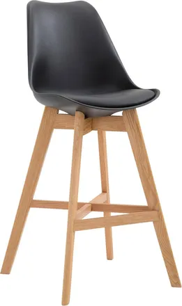 Clp Clp - Taburete Cannes Estructura De Polipropileno Negro Natural