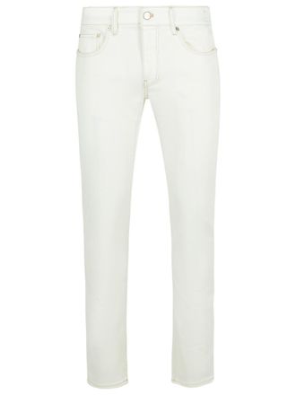 Pantaloni Torino Swing White Cotton Jeans