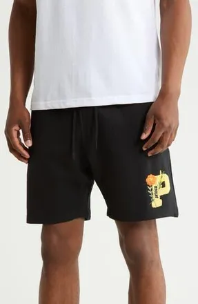 Prince Brushed Fleece Shorts in Black at Nordstrom Rack, Size X-Large