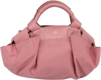 Loewe Tweedehands leren handtassen - Dames - Vintage Handtas - Roze - ONE Size - Leer - Vintage