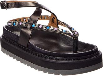 Isabel Marant Elham Leather Sandal
