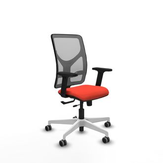 Piqueras y Crespo Silla De Oficina Piqueras Y Crespo Motilla Gris Soporte Lumbar