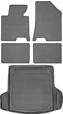 OEM Hyundai I40 Kombi De 2011 A 2019. Juego De Alfombrillas De Goma Para Coche Y Alfombrilla Para Maletero