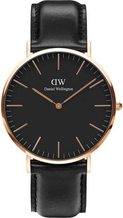 Daniel Wellington Watches - Heren - Horloges - Zwart - ONE Size - Accessoires