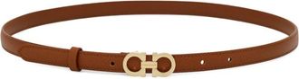 Ferragamo Gancini leren riem