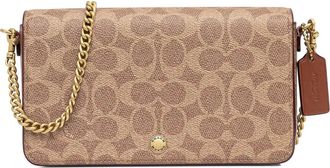 Coach Mila crossbodytas met kettinghengsel - Beige