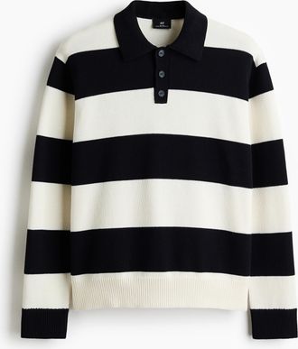 H&M Poloshirt in Relaxed Fit - Blue