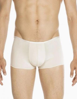 HOM Mens HOM Plume Boxer Trunk, Nude - White - Size: 32/34/35