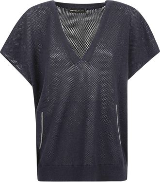 Fabiana Filippi V-neck Top
