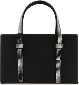 Kara Black Nappa Leather Handbag
