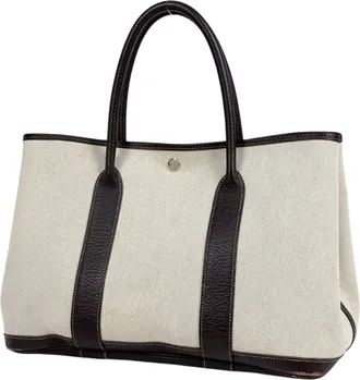 Herm&egrave;s Cocaon Toile H Tote Bag (Pre-Owned)
