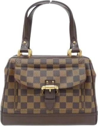 Louis Vuitton Borsa Pre-owned Damier Knightsbridge in Tela Rivestita - - Pre-owned - Donna - Marrone - ONE SIZE