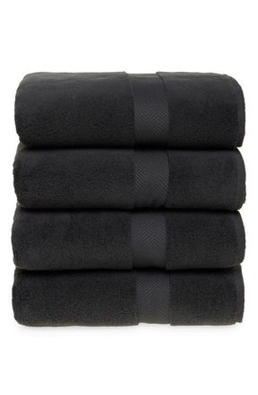 Nordstrom Organic Hydrocotton Set of 4 Bath Towels $140 Value in Grey Onyx at Nordstrom, Size 4 Piece Set