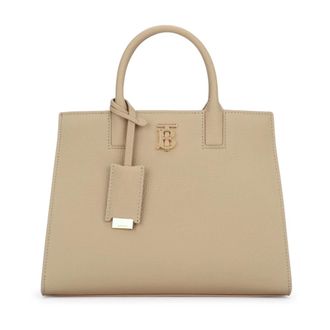 Burberry Borsa - Dames - Handtassen - Beige - ONE Size - Leer - Tassen