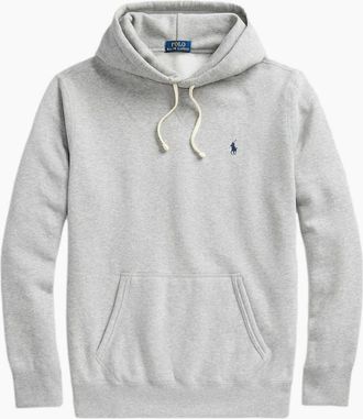Polo Ralph Lauren Mens Polo Ralph Lauren RL Fleece Hoody 006 Andover Heather - Grey - Size: 40