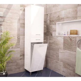 Milani Home Canuto - armadietto con portabiancheria