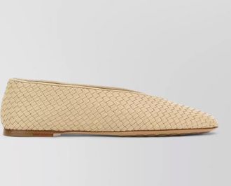 Bottega Veneta leather ballerinas