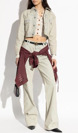 Vivienne Westwood Denim Jacket, Womens, Light Blue