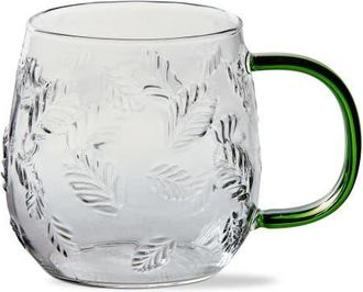 Tag Botanical Glass Mug Green Glass Everyday at Nordstrom