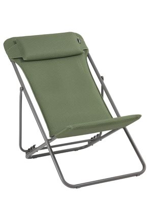 Lafuma Mobilier Lafuma Lfm5175 Olive Maxi Transat + Bec Tumbona