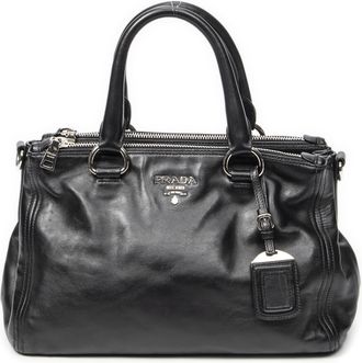 Prada Convertible Double Zip Tote Schoudertas
