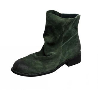 Antelope Womens Louie Suede Bootie In Green