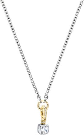 V by Laura Vann Laura Vann Crystal-embellished Rhodium-plated Necklace - Gold - One Size