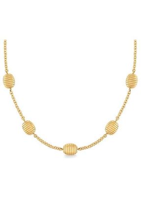 Pamela Zamore Isla Station Necklace in Gold at Nordstrom