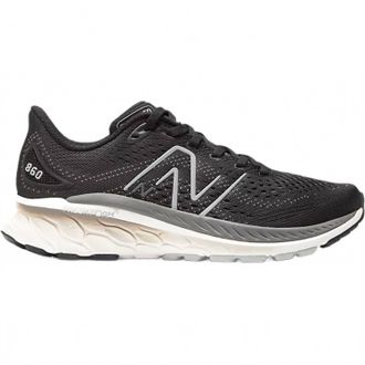 New Balance Womens Fresh Foam X 860V13 Shoe In Black/white/castlerock
