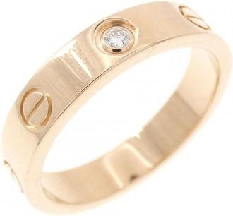 Cartier Pink Gold (18K) Band Ring (Pre-Owned)