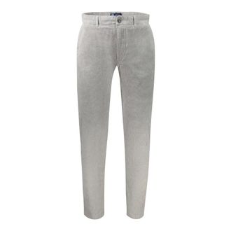 North Sails Slim-fit Trousers, male, Gray, Size: W33 Slim-fit Velvet Trousers