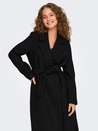 Only ONLALVILDA LIFE WRAP COAT OTW Kunstfaser