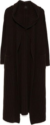 Teddy Cashmere Cardigan Amalfi in cashmere - Marrone