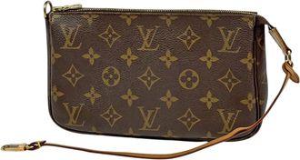 Louis Vuitton Brown Galle Monogram Monogram Pochette Pouch (Pre-Owned)