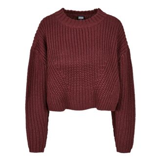 Urban Classics Dames/Dames oversized Sweatshirt met Brede Mouwen (Kersen)