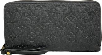 Louis Vuitton Noir Long Wallet (Bi-Fold) (Pre-Owned)